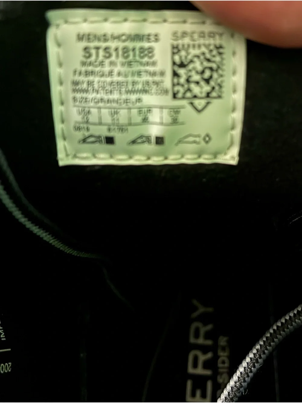 Sperry Men's Black Avenue Duck Boots